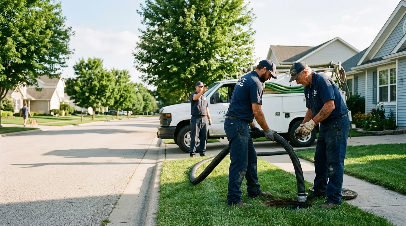 Emergency Septic Service in Union Center, WI